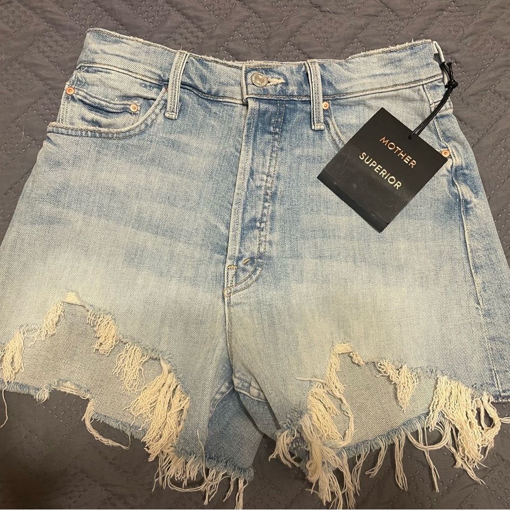 Mother denim shorts size 26
